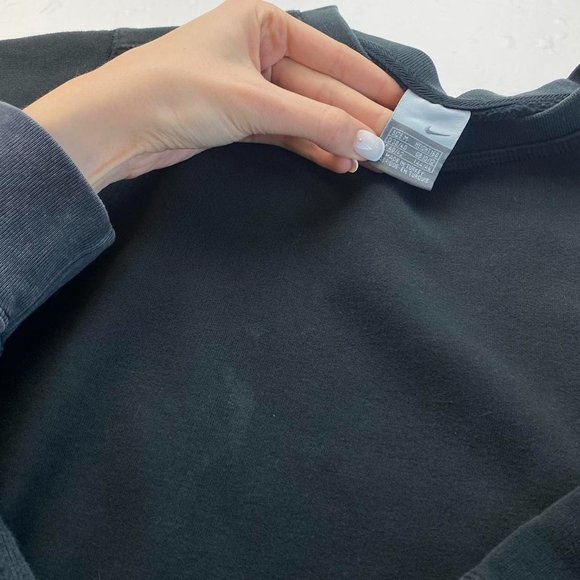 Vintage Nike Basic sweatshirt Black Small. - Picture 4 of 4